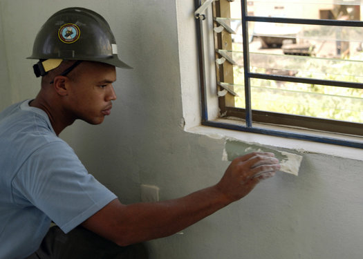 Window Being Installed